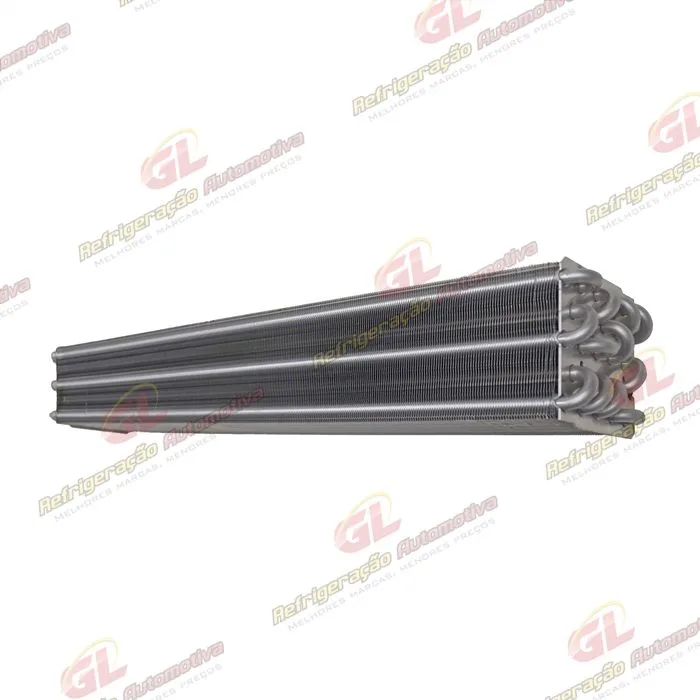Evaporador Máquina New Holland 7010/7020 TL-70/80/100/75/80/95 TM-135/150/180 Case MXM-Magnum A/A Tubo Aletas OEM: 5194744 e 47137731 — foto 3