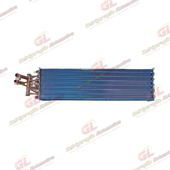 Evaporador Trator John Deere Série 5000/ 6000/ 7000/ 7500/ 7505/ 7515 Sem Ar Quente C/A Tubo Aletas OEM: AL163858/ AL110260/ AL159602