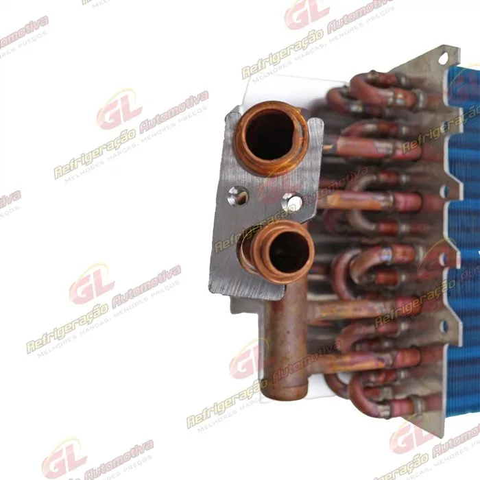 Evaporador Trator John Deere Série 5000/ 6000/ 7000/ 7500/ 7505/ 7515 Sem Ar Quente C/A Tubo Aletas OEM: AL163858/ AL110260/ AL159602 — foto 6