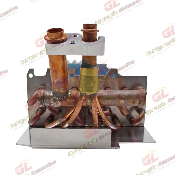 Evaporador Trator John Deere Série 5000/ 6000/ 7000/ 7500/ 7505/ 7515 Sem Ar Quente C/A Tubo Aletas OEM: AL163858/ AL110260/ AL159602 — foto 7