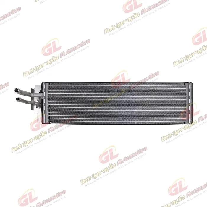Evaporador Trator John Deere Série 5000/ 6000/ 7000/ 7500/ 7505/ 7515 Sem Ar Quente Fluxo Paralelo A/A OEM: AL163858/ AL110260/ AL159602