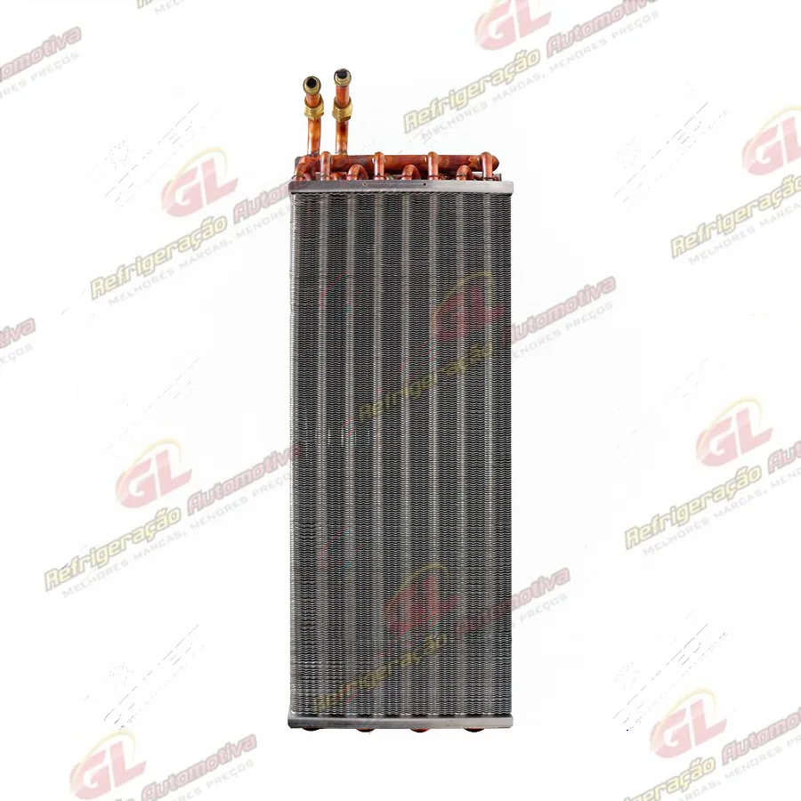 Evaporador Máquina Motoniveladora Case 845B / 865B / 885B / New Holland F200B C/A Tubo Aletas OEM 84347982