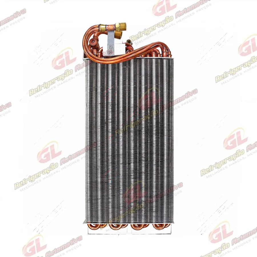 Evaporador Máquina Trator de Esteira Caterpillar D5N/ D5R/ D5M/ D6N/ D6R/ D6M/ D6T Tubo Aletas C/A OEM: 109-6406