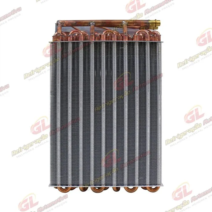 Evaporador Máquina Retroescavadeira New Holland LB75 / B100B / B95CTC / B100BLR Tubo Aletas C/A OEM: 87314369