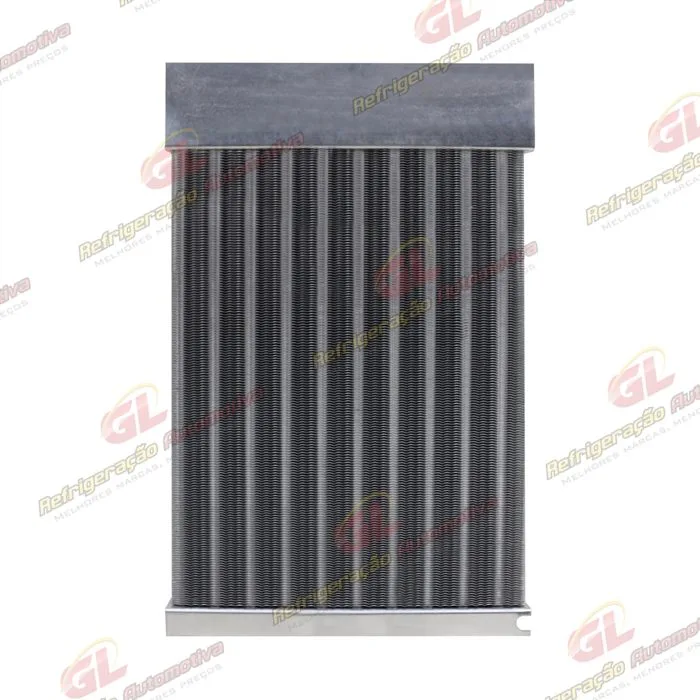 Evaporador Máquina Retroescavadeira New Holland LB75 / B100B / B95CTC / B100BLR Tubo Aletas C/A OEM: 87314369 — foto 4