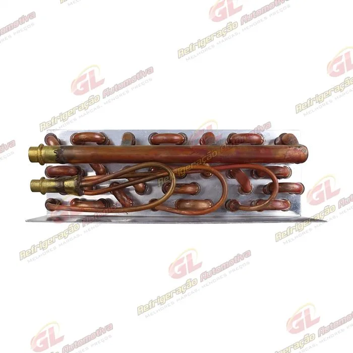 Evaporador Máquina Retroescavadeira New Holland LB75 / B100B / B95CTC / B100BLR Tubo Aletas C/A OEM: 87314369 — foto 7