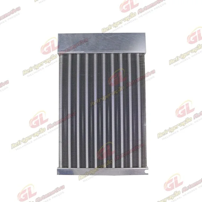 Evaporador Máquina Retroescavadeira New Holland LB75 / B100B / B95CTC / B100BLR Tubo Aletas A/A OEM: 87314369 — foto 4