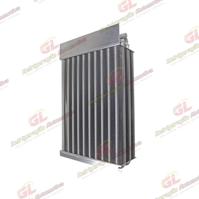 Evaporador Máquina Retroescavadeira New Holland LB75 / B100B / B95CTC / B100BLR Tubo Aletas A/A OEM: 87314369 — foto 5