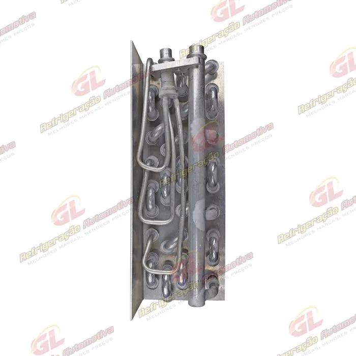 Evaporador Máquina Retroescavadeira New Holland LB75 / B100B / B95CTC / B100BLR Tubo Aletas A/A OEM: 87314369 — foto 7