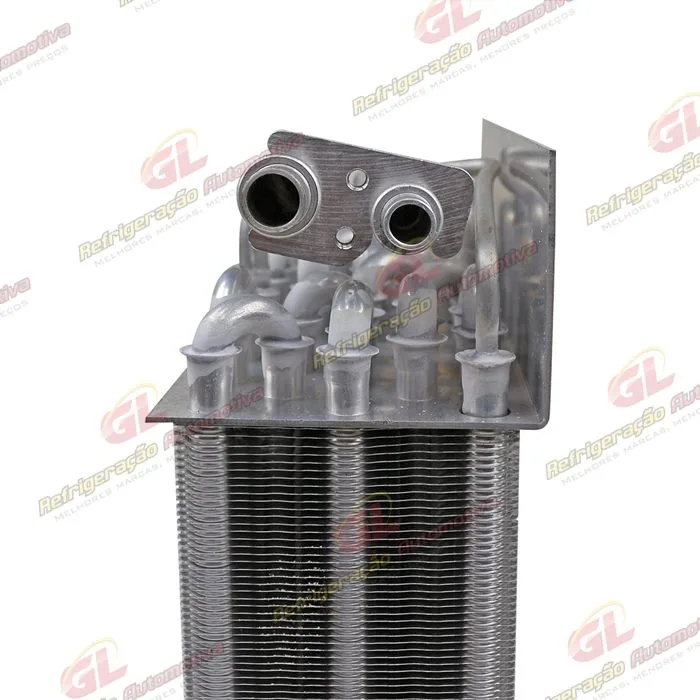 Evaporador Máquina Retroescavadeira New Holland LB75 / B100B / B95CTC / B100BLR Tubo Aletas A/A OEM: 87314369 — foto 8