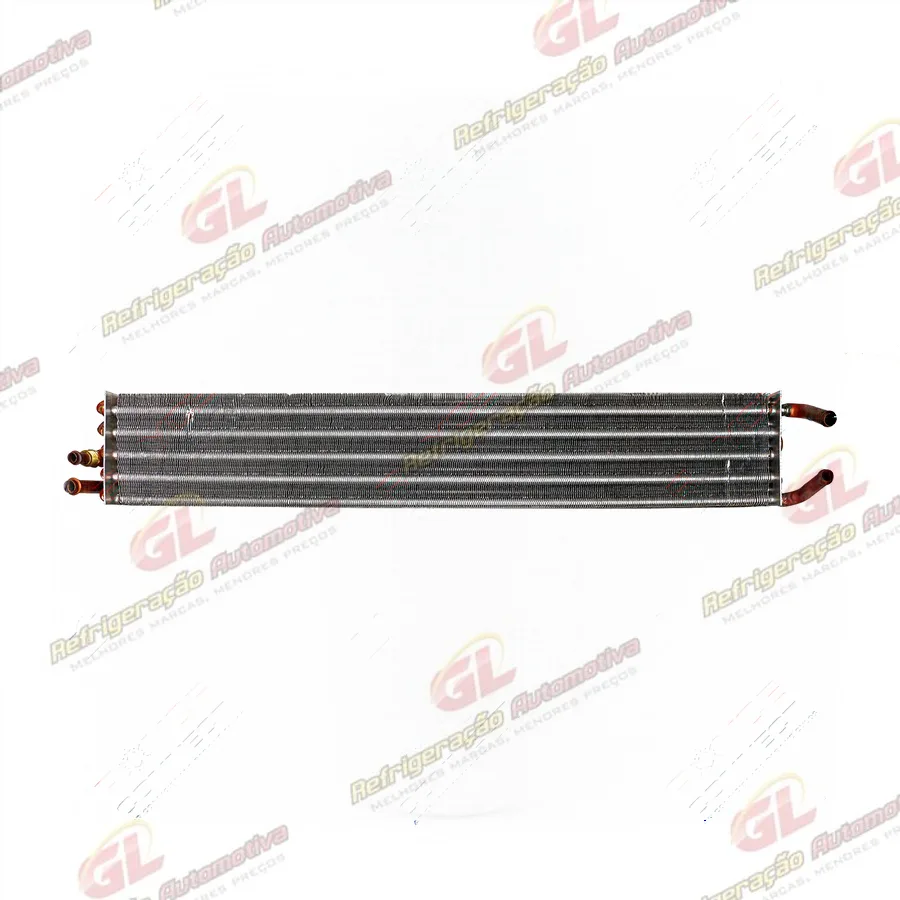 Evaporador Máquina Case 521D/621C/621D/721C/721D/821C/921C com Ar Quente Tubo Aleta C/A Cobre Alumínio OEM: 233425A1
