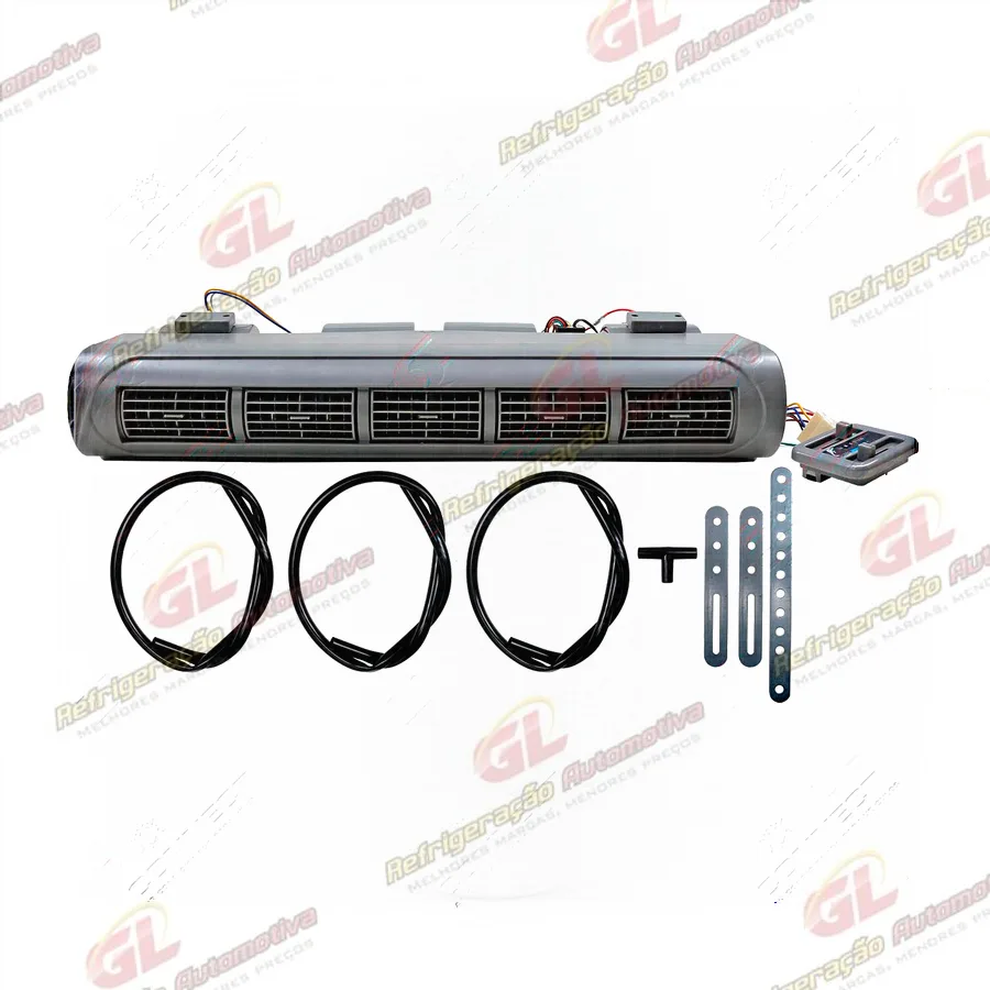 Caixa Evaporadora Universal Mini-Bus com Válvula de Expansão Capilar 2 Motores 4 Velocidades - 24 Volts - 22615 a 24598 BTUs