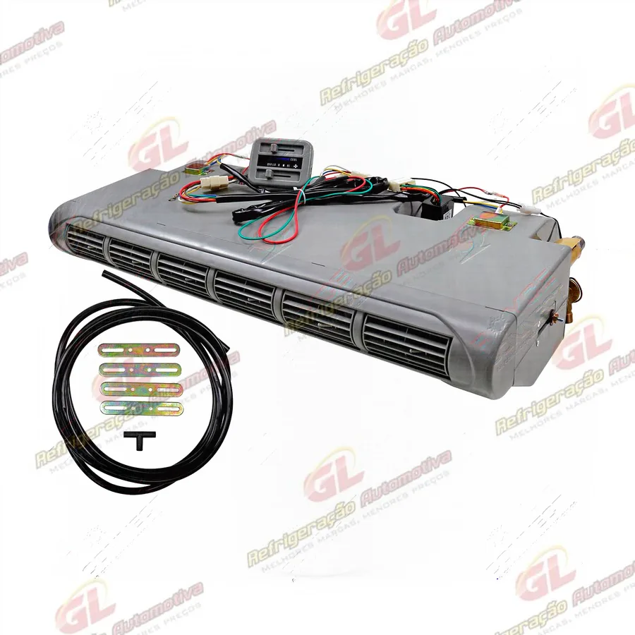 Caixa Evaporadora Universal 2 Motores 6 Difusores - 24 Volts Com Painel 32000 BTUs