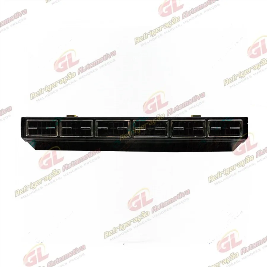 Caixa Evaporadora Universal Micro-Bus com Válvula Block 6 Difusores 2 Motores 3 Velocidades - 12 Volts com Painel 32000 BTUS