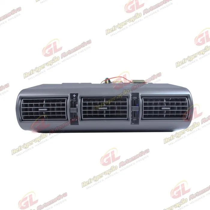 Caixa Evaporadora Universal com Válvula de Expansão Capilar 3 Difusores - 24 Volts Cor Cinza