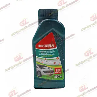 Óleo Polyolester para Compressor R134A / Hibrido / Elétrico Viscosidade POE 68 Montreal 250ml