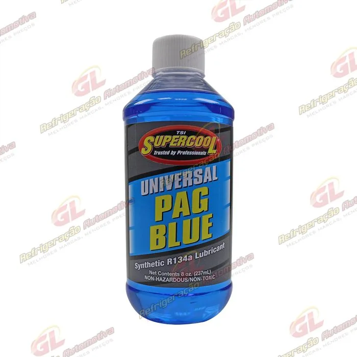Óleo para Compressor PAG Viscosidade 135-135 Universal Azul - 237ml