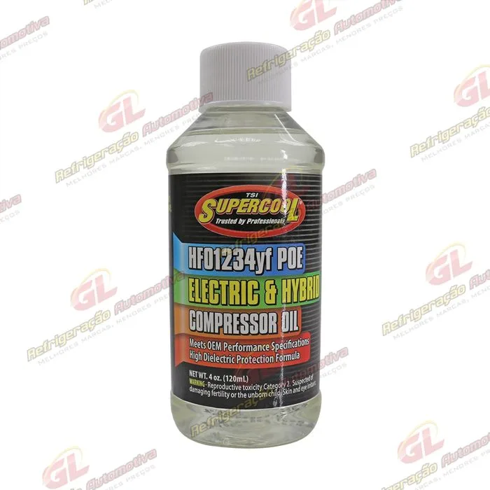 Óleo para Compressor R1234YF / R134A Viscosidade POE80 SuperCool 120ml