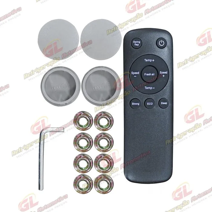 Kit Elétrico Universal de Ar Condicionado Para Caminhões/ Tratores / Máquinas Agricolas - 12 Volts — foto 13