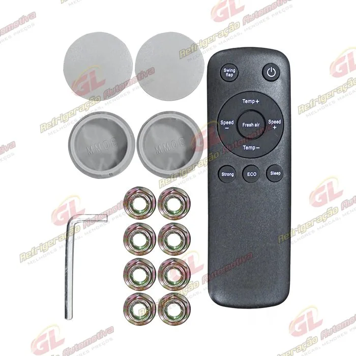Kit Elétrico Universal de Ar Condicionado Para Caminhões/ Tratores / Máquinas Agricolas - 24 Volts — foto 13