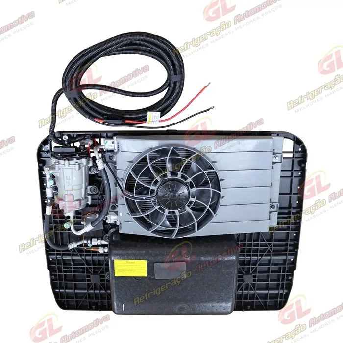 Kit Elétrico Universal de Ar Condicionado Para Caminhões/ Tratores / Máquinas Agricolas - 24 Volts — foto 4