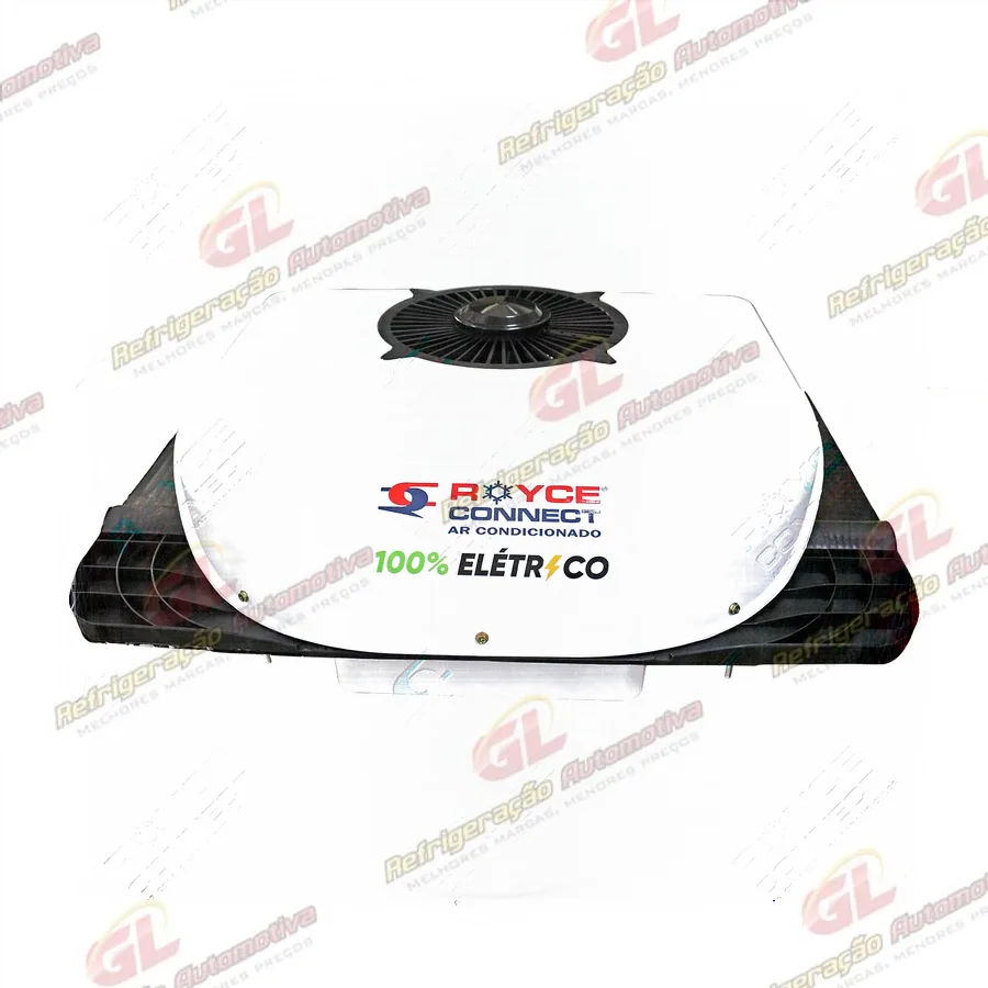 Kit Elétrico Universal de Ar Condicionado Para Caminhão e Máquinas 7500 Btus - 24 Volts