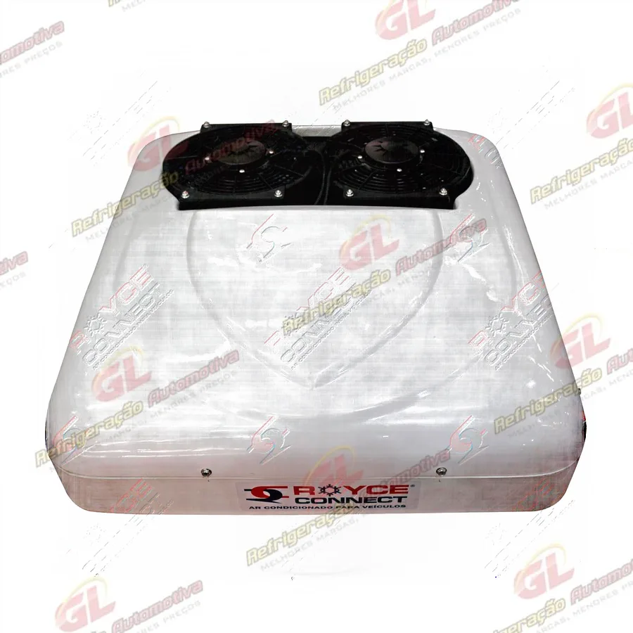 Kit Elétrico Universal de Ar Condicionado para Caminhão/ Trator/ Máquinas Agrícolas - Capacidade 9000BTUs - 24 Volts
