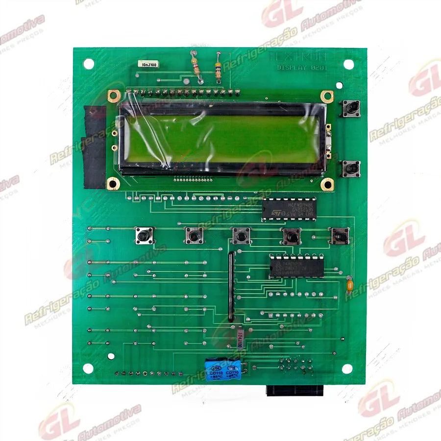 Placa de Circuito Eletrônico do Display da Recolhedora Werther RC.500.170