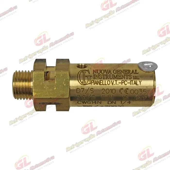 Válvula de Segurança do Tanque da Recolhedora Robinair RC.500.490/590
