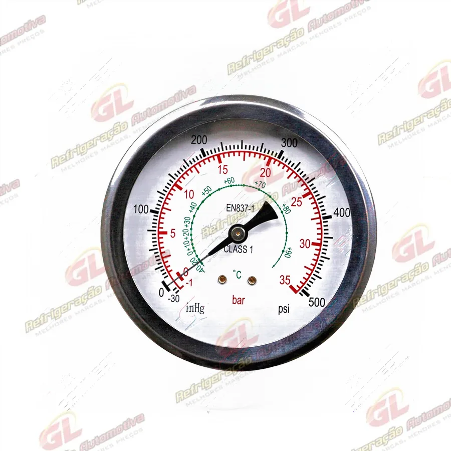 Manômetro de Alta Pressão da Recolhedora Robinair PRO550 RC.500.550 / RC.500.590 RC.500.690
